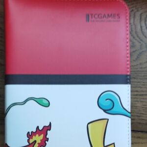 TCGames Red and White Card Holder